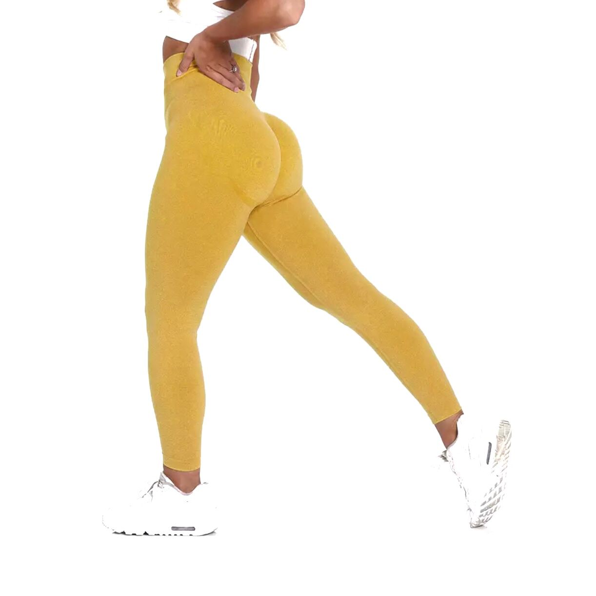 Focus Women's Sport Leggings Yellow